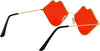 GP27209 – Hippie Brille Lips 60s Style Rot – Farbe: Pink