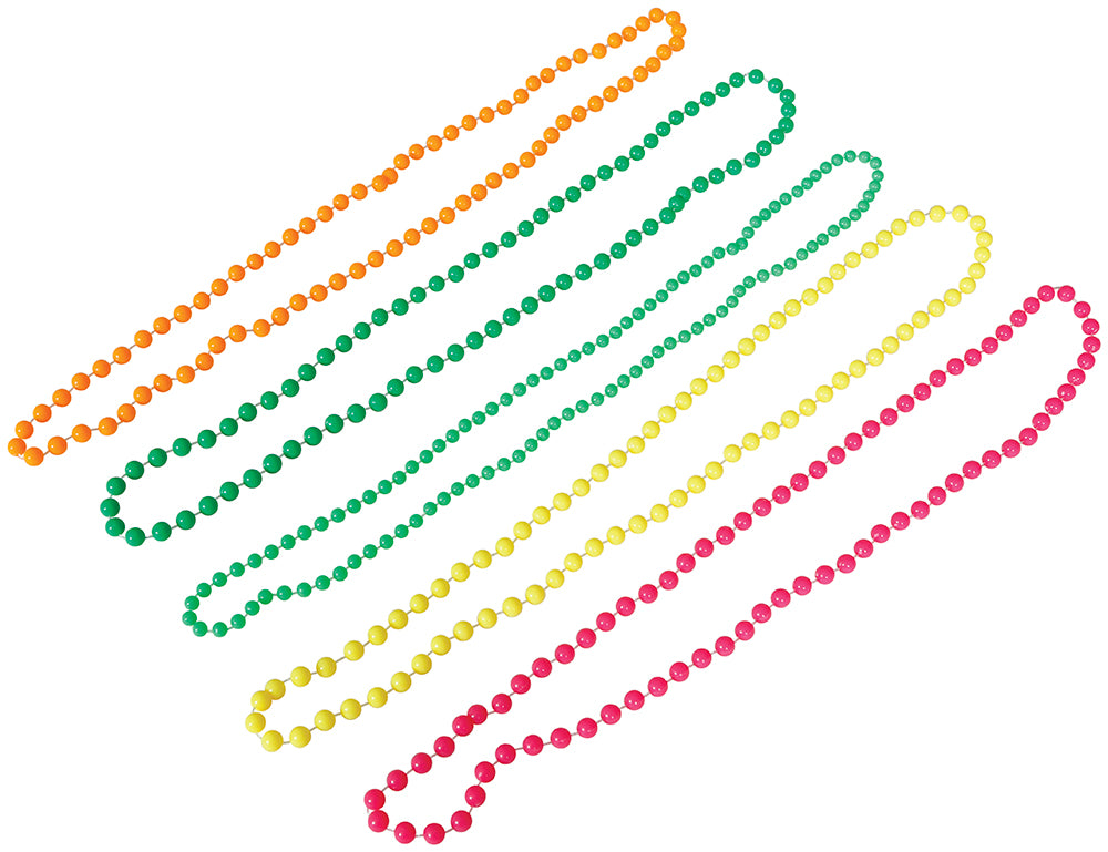GP27215 – 80s Neon Party Ketten Set Karneval – Farbe: Mehrfarbig
