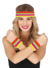 GP27243 – 80s Retro Neon Stirnband Sport – Größe: Standard