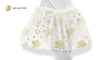 GP27259 – Silvester Glitzer Tutu Gold Weiß – Farbe: Weiß / Gold