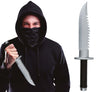GP27260 – Ninja Militär Halloween Dekorationen Machete – Farbe: Mehrfarbig