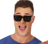 GP27268 – Videospiel Pixelbrille Karneval Retro – Farbe: Schwarz