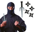 Ninja Set für Erwachsene 5 teilig Sai Wurfsterne