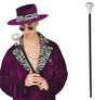 GP27284 – Weltkulturen Stab Mit Glanzendem Diamant – Farbe: Silber / Schwarz