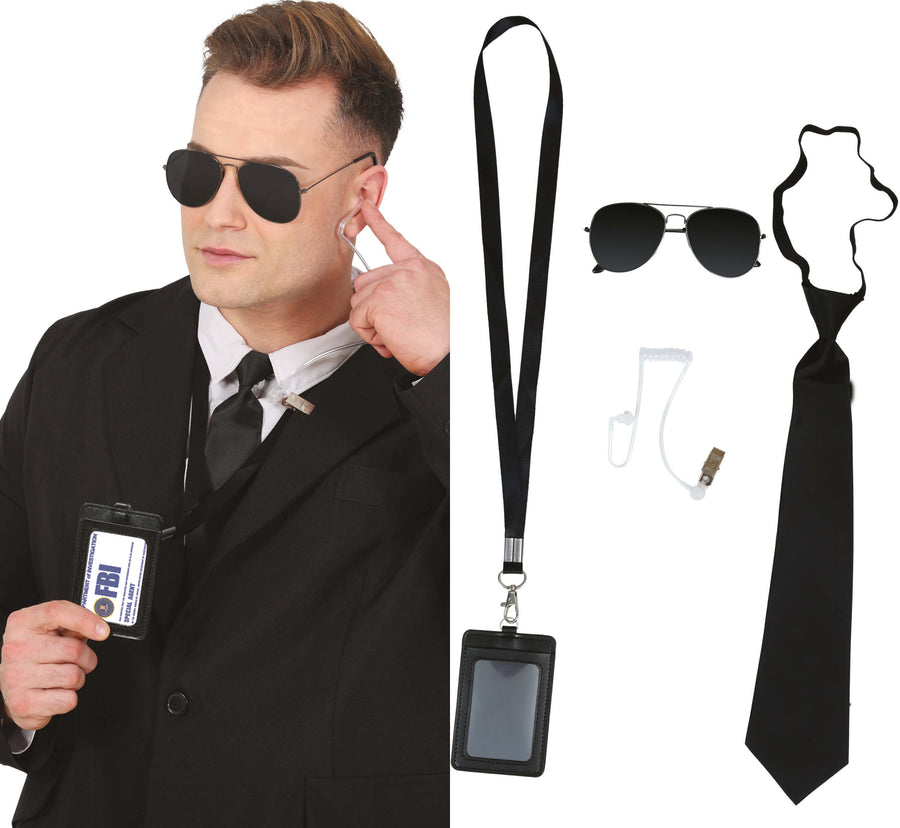 Polizei Agent Geheimdienst Set