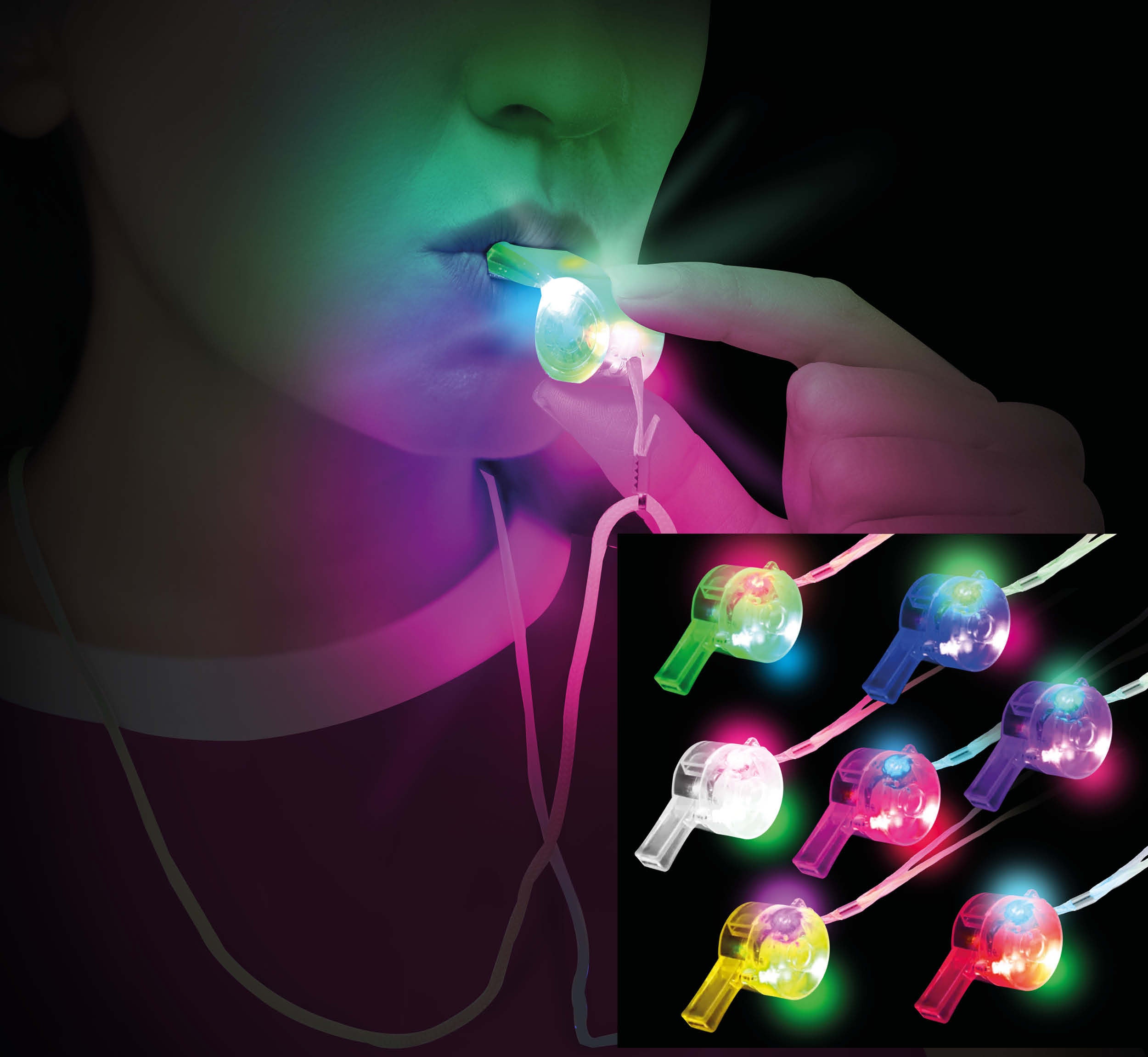 GP27313 – Sommer Pfeifen Schnur Spiele Party – Farbe: Mehrfarbig