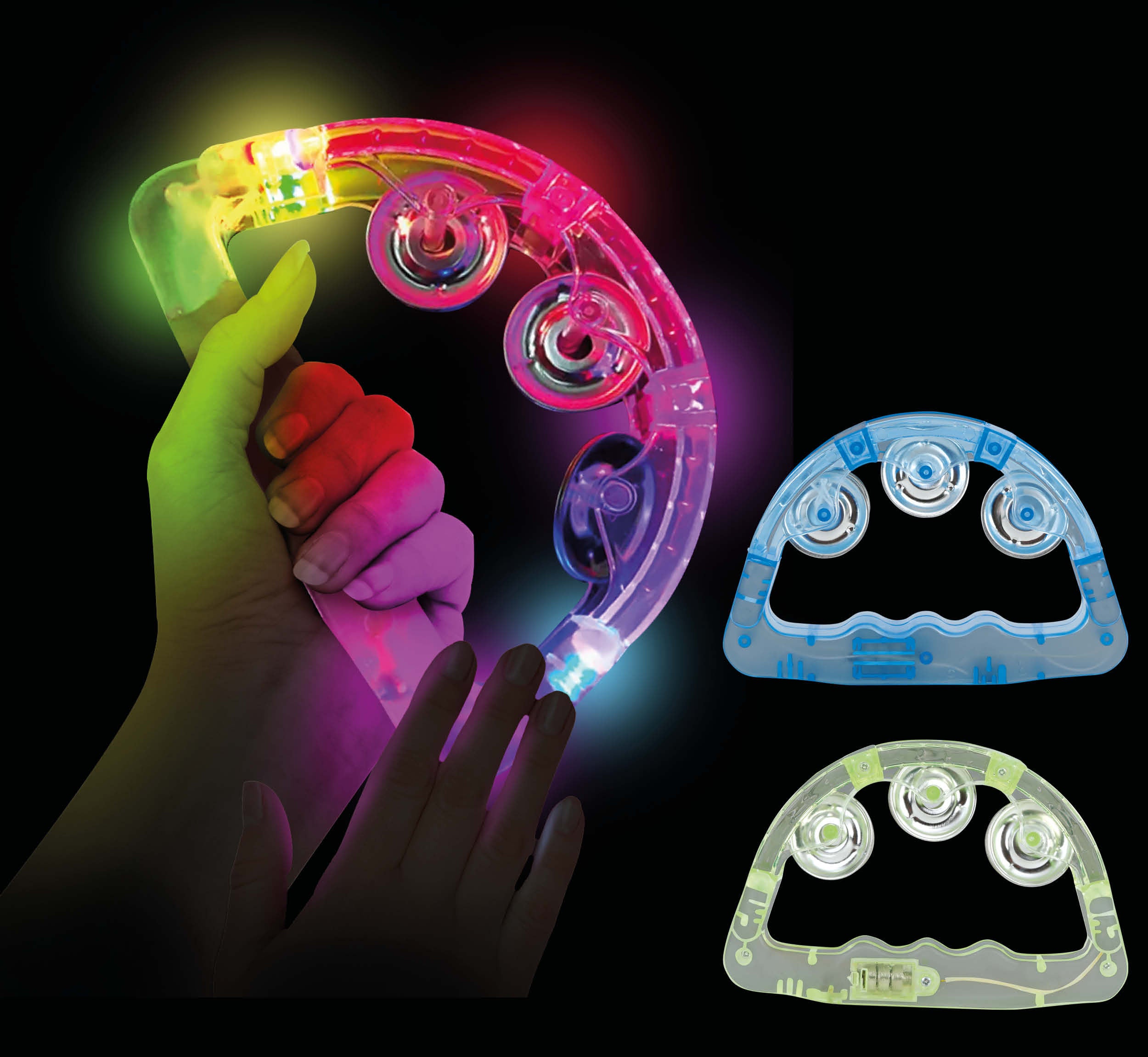 GP27318 – Sommerklänge Tamburin Rhythmus – Farbe: Mehrfarbig