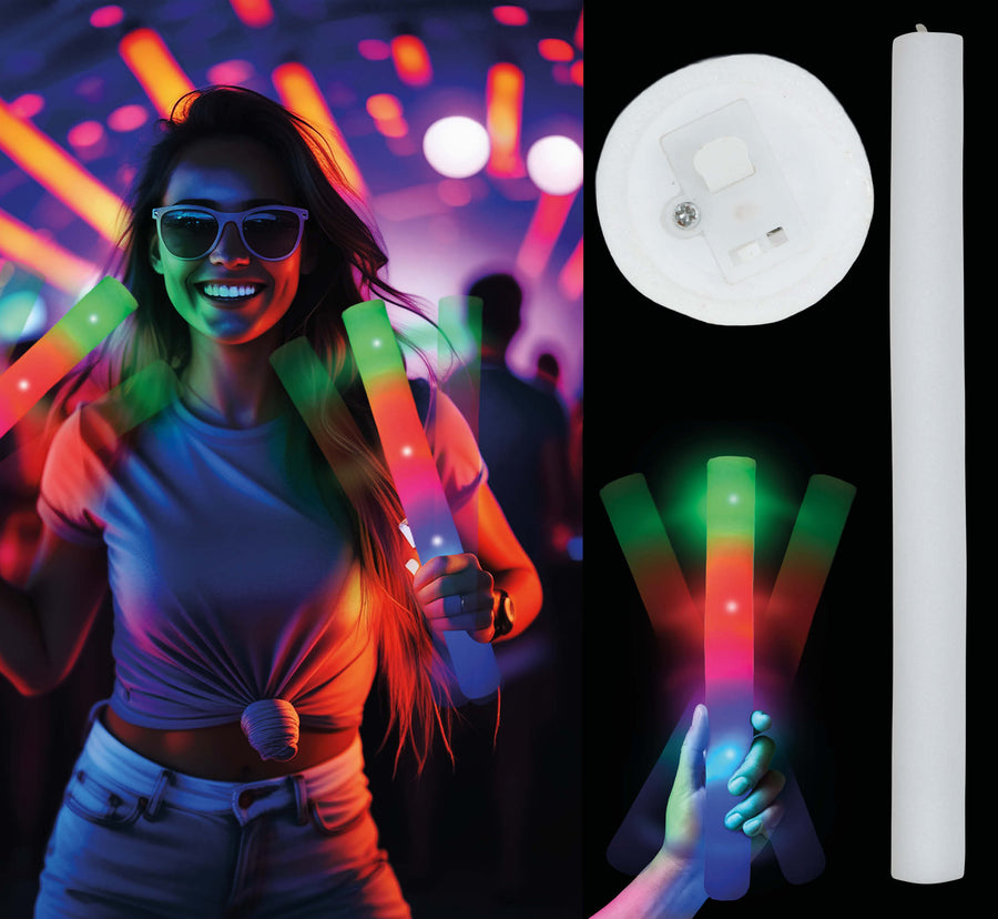 LED Leuchtstab 48 cm bunt leuchtend