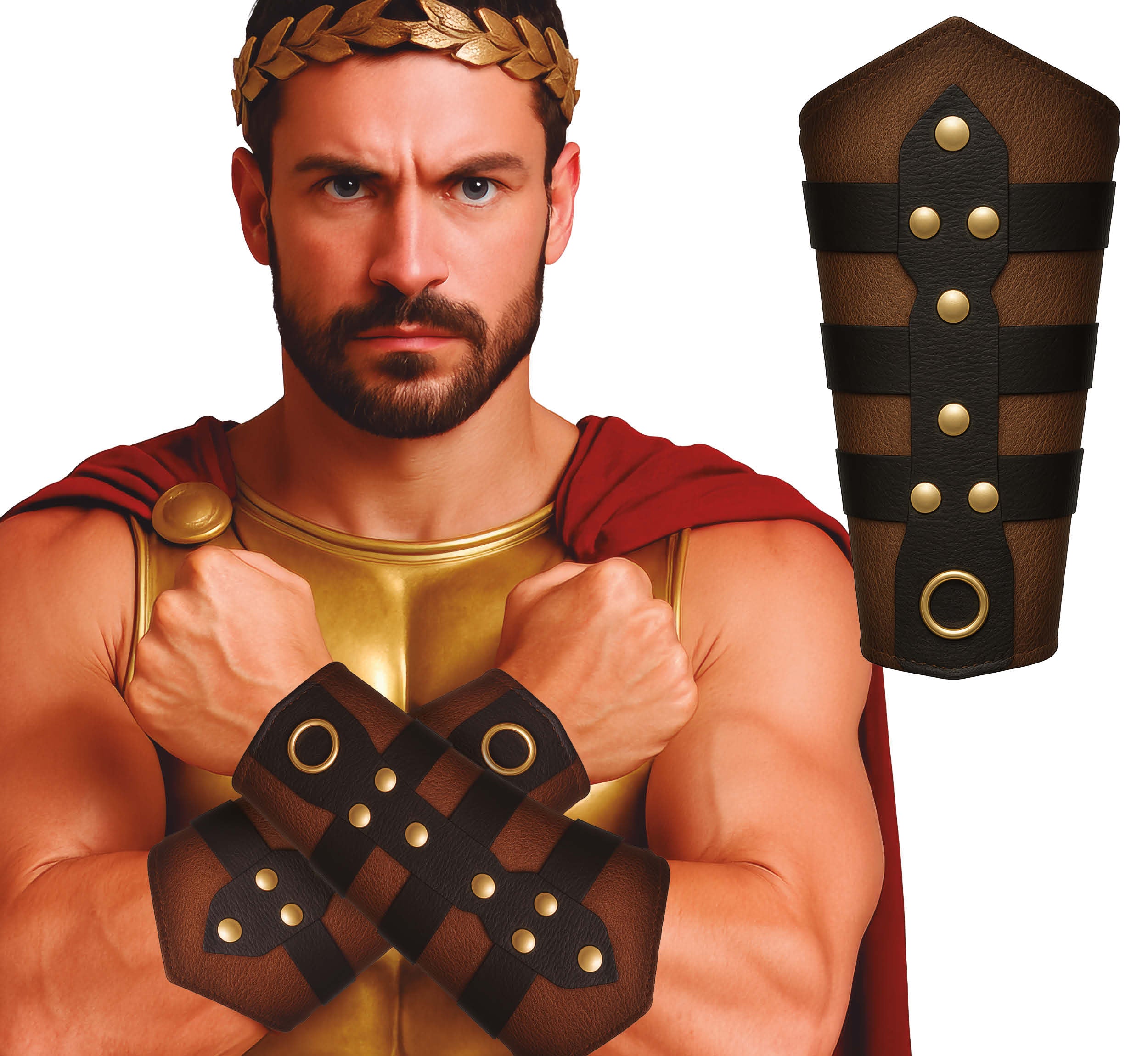 GP27343 – Römer Krieger Armschützer Römische – Farbe: Mehrfarbig