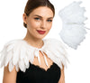 GP27349 – Indischer Karnevalsumhang Fantasy Engel – Farbe: Weiß