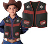 GP27351 – Cowboy Sheriff Weste Karneval – Farbe: Schwarz
