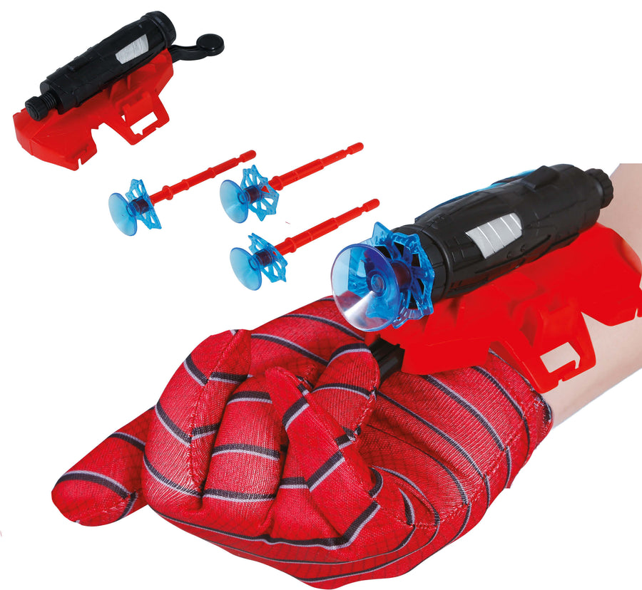 Spinnenheld Handschuh für Kinder mit Werfer