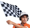 GP27355 – Lotsen Schachbrettflagge Karneval – Farbe: Weiß / Schwarz