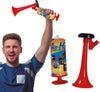 GP27360 – Sportliche Fanfare Sommer Horn Abschlussfeier – Farbe: Rot / Weiß