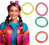 GP27378 – Disco Haarbänder Neon Farben – Farbe: Mehrfarbig
