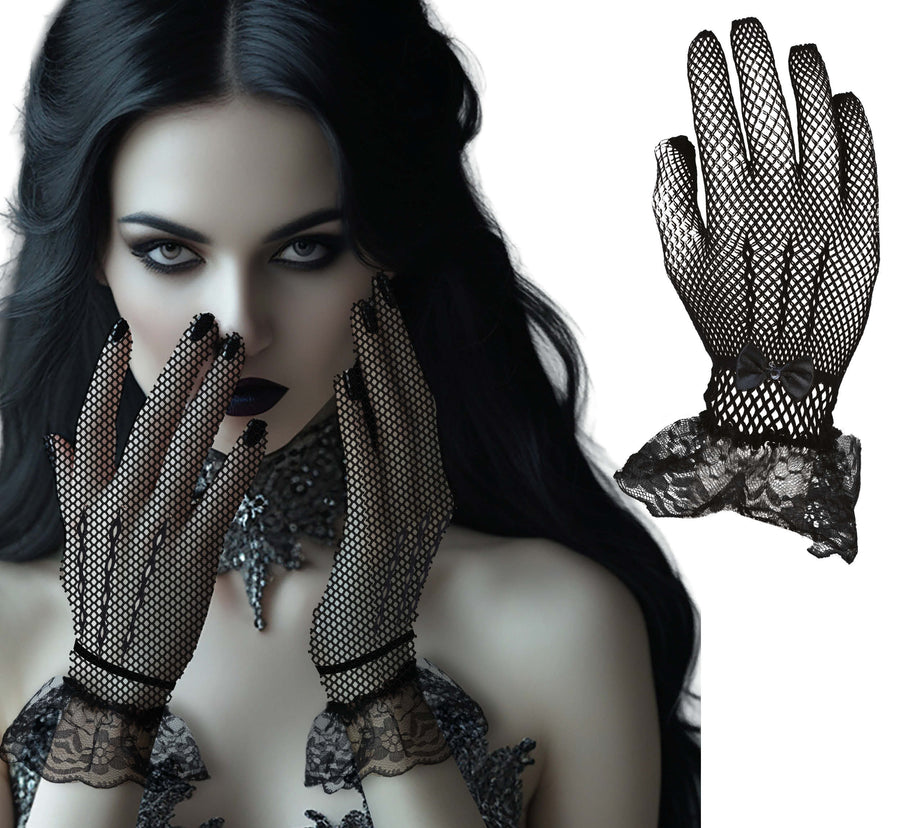 Mystische Eleganz Schwarze Karneval Gothic