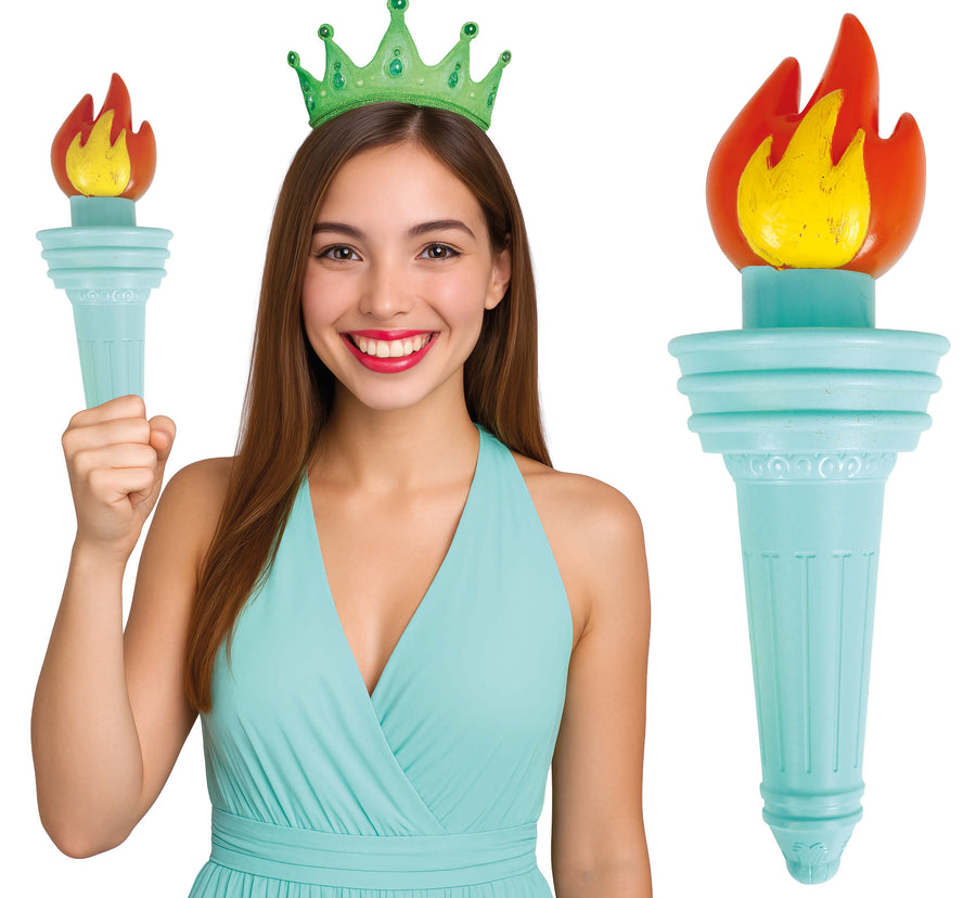 Freiheitsstatue Fackel für Erwachsene 30 cm