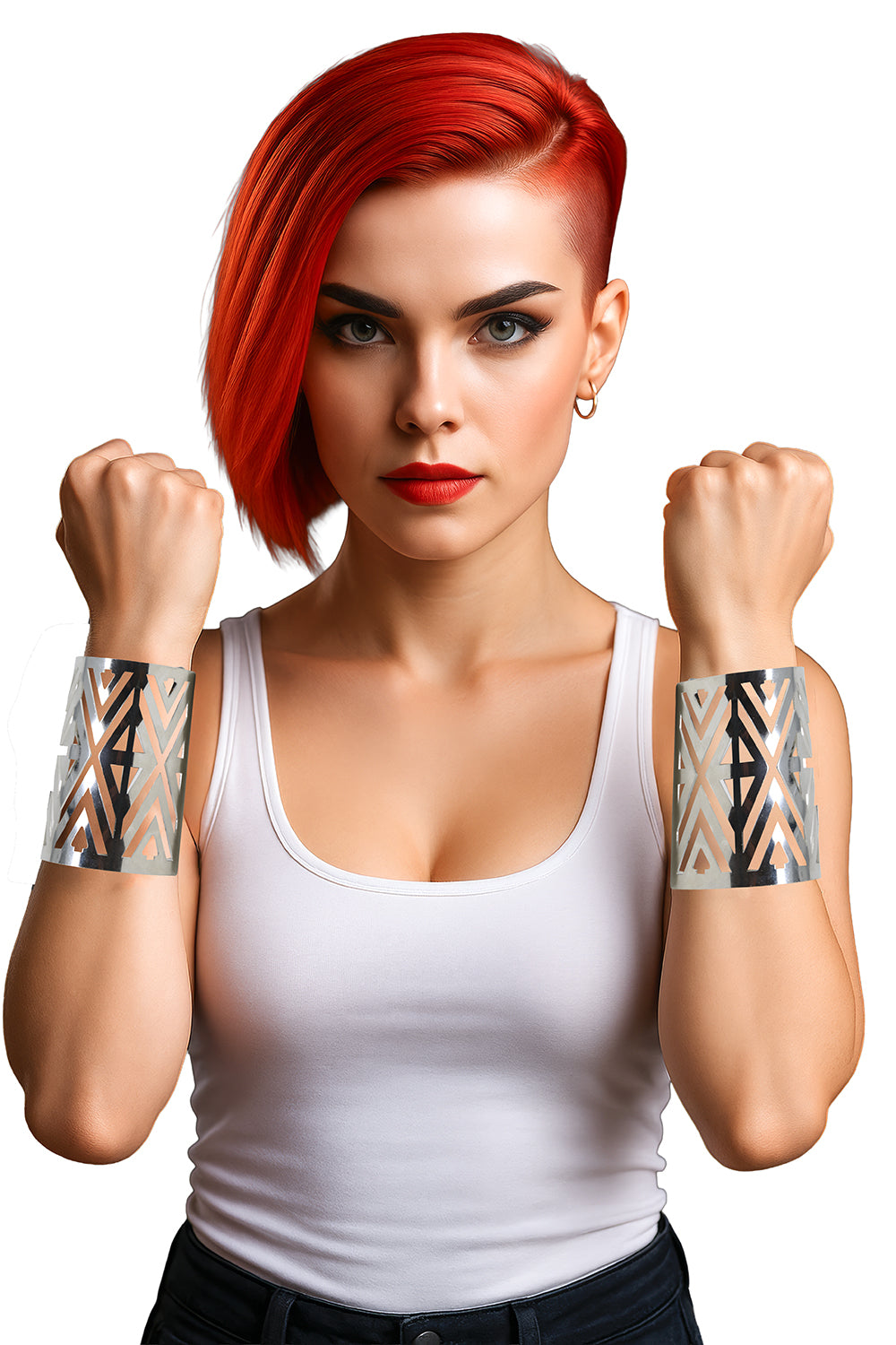 GP27435 – Weltkulturen Armband Elegant Karneval – Farbe: Silber
