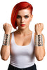 GP27435 – Weltkulturen Armband Elegant Karneval – Farbe: Silber