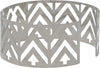 GP27436 – Weltkulturen Ornament Statement Schmuck Antiklook – Farbe: Silber