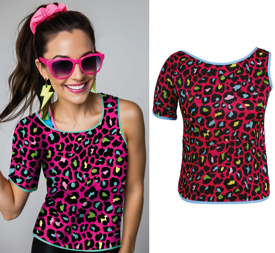 Disco Wild Leopard Style 80s Party