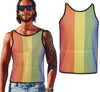 GP27460 – Regenbogen Karneval Tank Top Völlig Bunt – Größe: 52 - 54 (L) – Farbe: Mehrfarbig