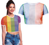 GP27461 – Regenbogen Mode Festival Oberteil – Größe: 38 - 40 (M), 42 - 44 (L) – Farbe: Mehrfarbig