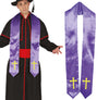 GP27476 – Religiöser Karnevalsschal Priester – Farbe: Lila