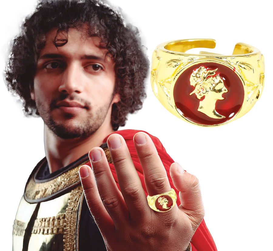 Römischer Ring für Erwachsene 2 cm Siegelring