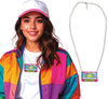 GP27492 – Disco Vibes Kassetten Anhaenger – Farbe: Mehrfarbig