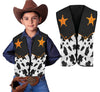 GP27522 – Cowboy Sheriff Weste Kinder Karneval – Farbe: Mehrfarbig