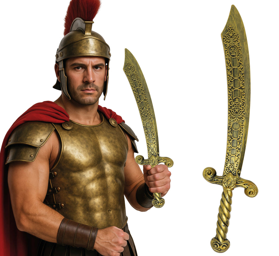 GP27530 – Wüstenprinz Schwert 55 Cm Arab – Farbe: Gold, Ansicht 2