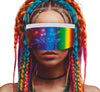 GP27535 – Weltkulturen Karnevalsbrille Spektakuläre – Farbe: Mehrfarbig