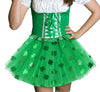 GP27550 – St Patrick Gruenes Tutu Kleeblattdesign – Farbe: GrÜn
