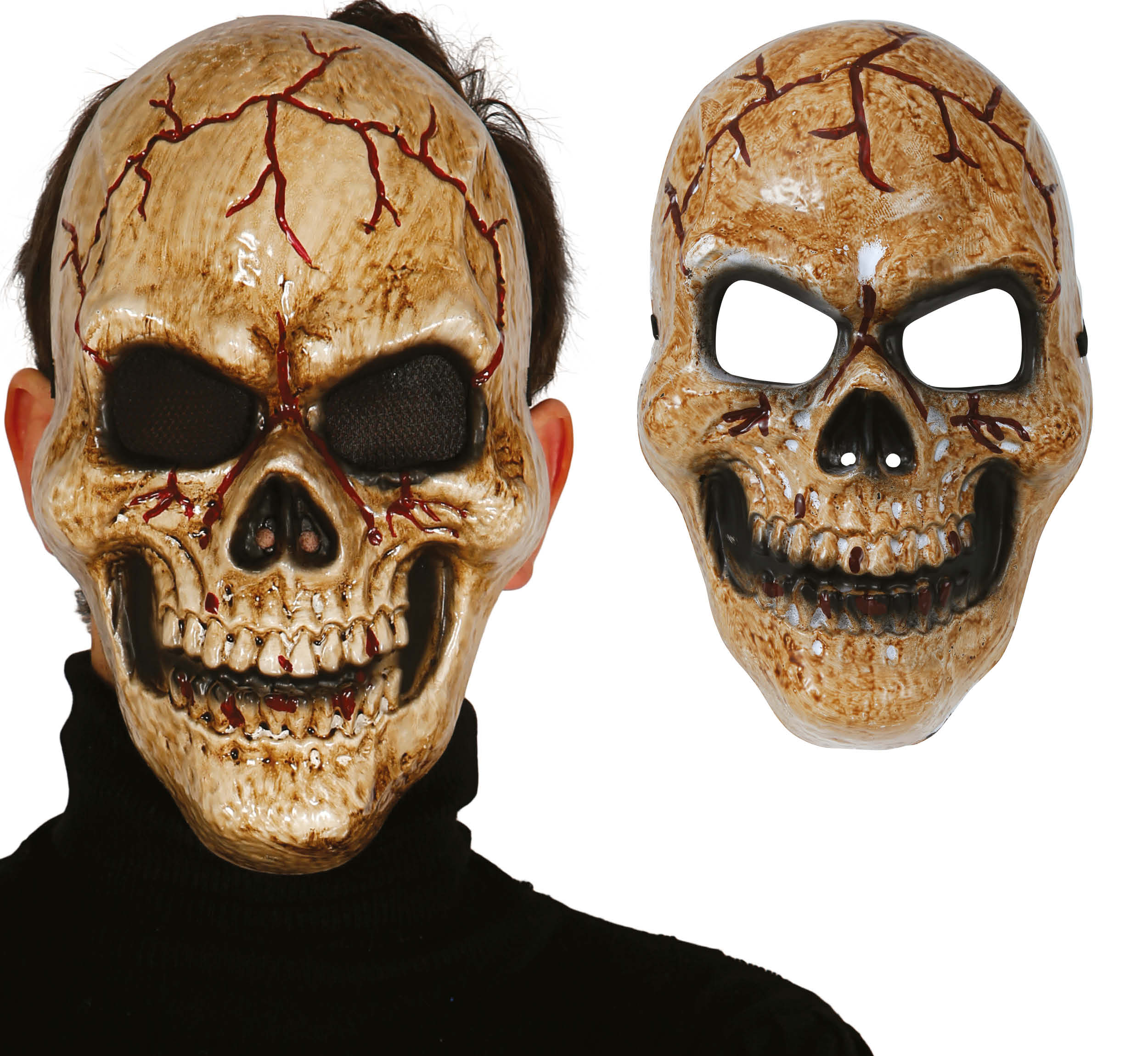 GP2785 – Halloween Schädelmaske Gruselig Horror – Größe: Standard