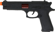 Pistole für Erwachsene schwarz 23 cm Polizei, Bild 3