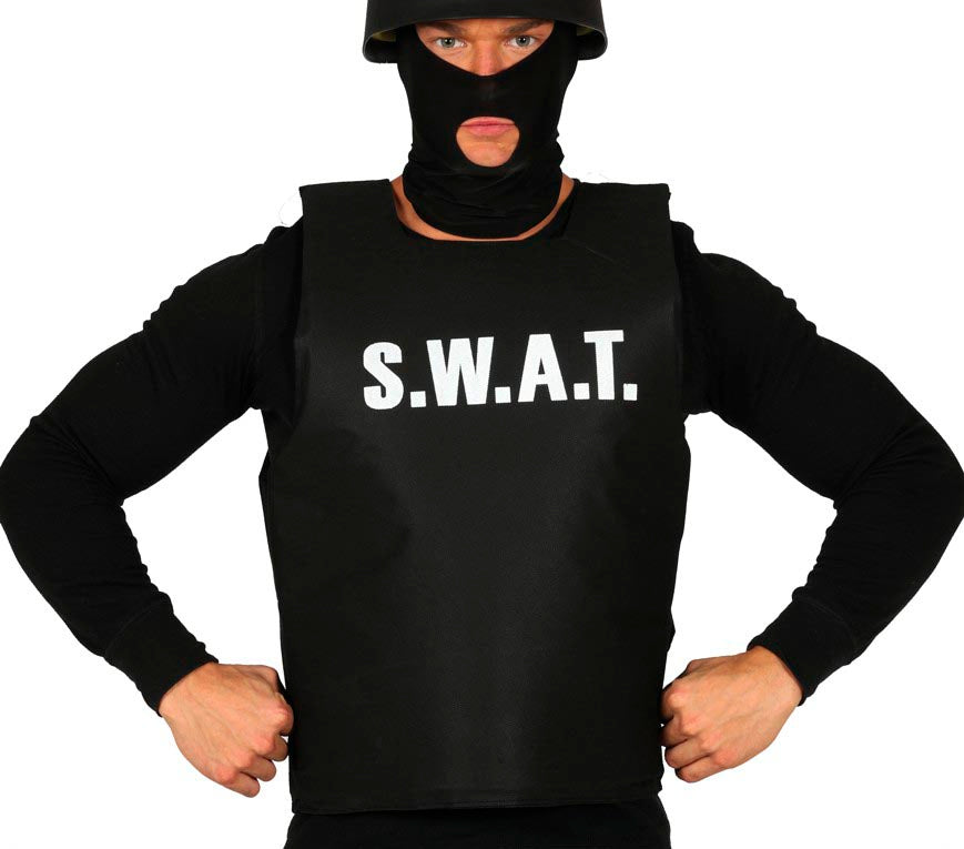 GP16726 – SWAT Weste für Herren schwarz – Farbe: Schwarz