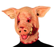 Latex Horror Schweinemaske für Erwachsene, Bild 1