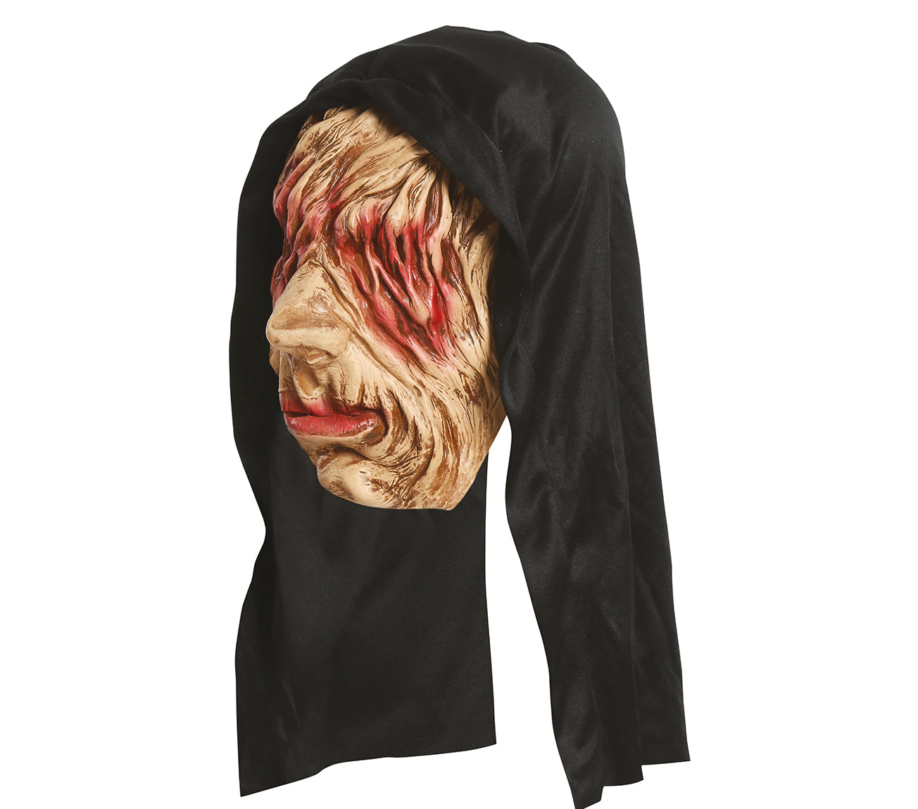 GP2872 – Halloween Mönch Maske Mit Kapuze – Farbe: Beige