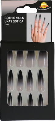 Lange Kunstnägel für Damen Stiletto Gothic, Bild 6