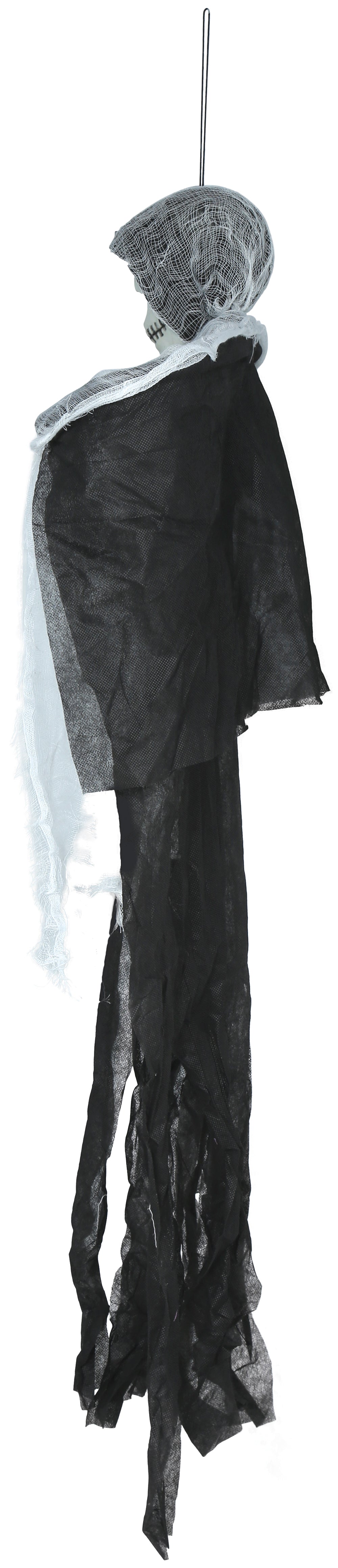 GP29002 – Skelett Grusel Deko Halloween Geisterfigur – Farbe: Grau