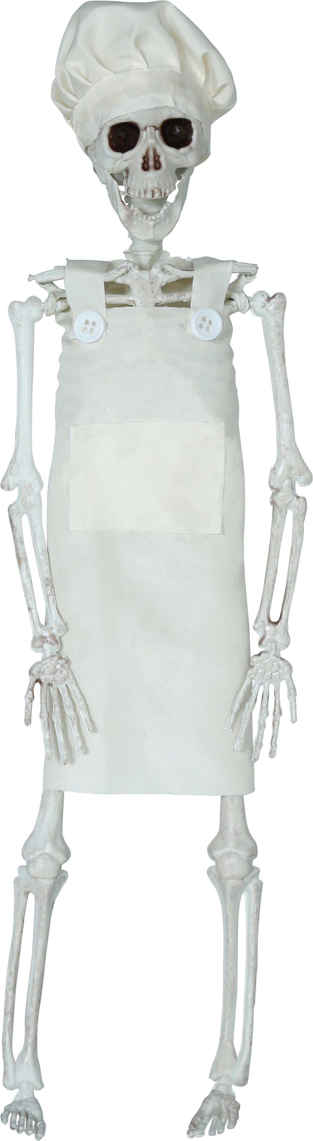 GP29006 – Skelett Koch Dekoration Halloween Küche – Farbe: Beige