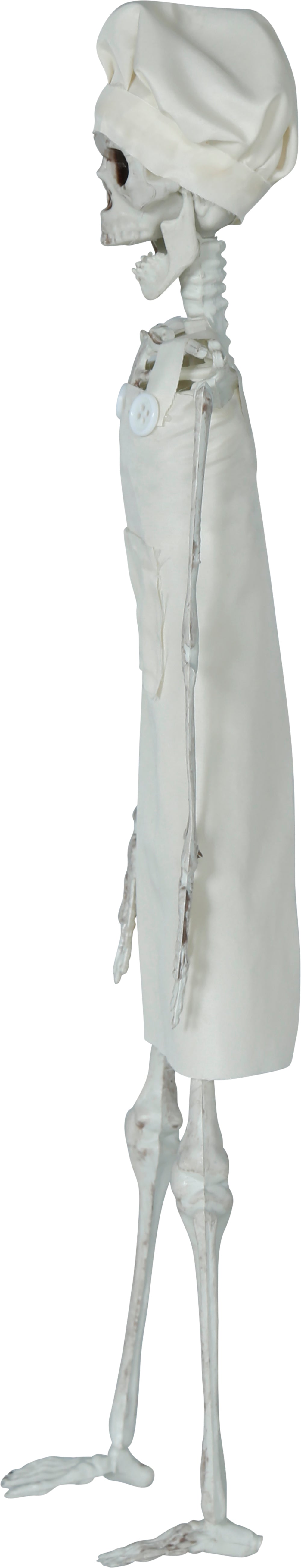 GP29006 – Skelett Koch Dekoration Halloween Küche – Farbe: Beige