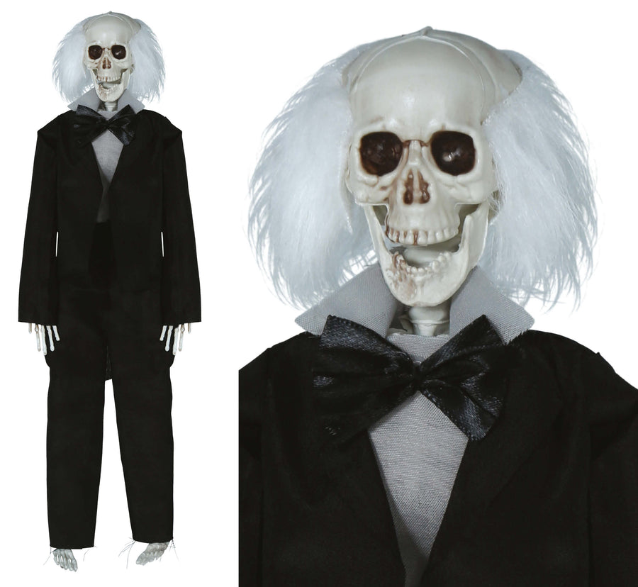 GP29007 – Skelett Halloween Dekoration Elegant – Farbe: Schwarz, Ansicht 2