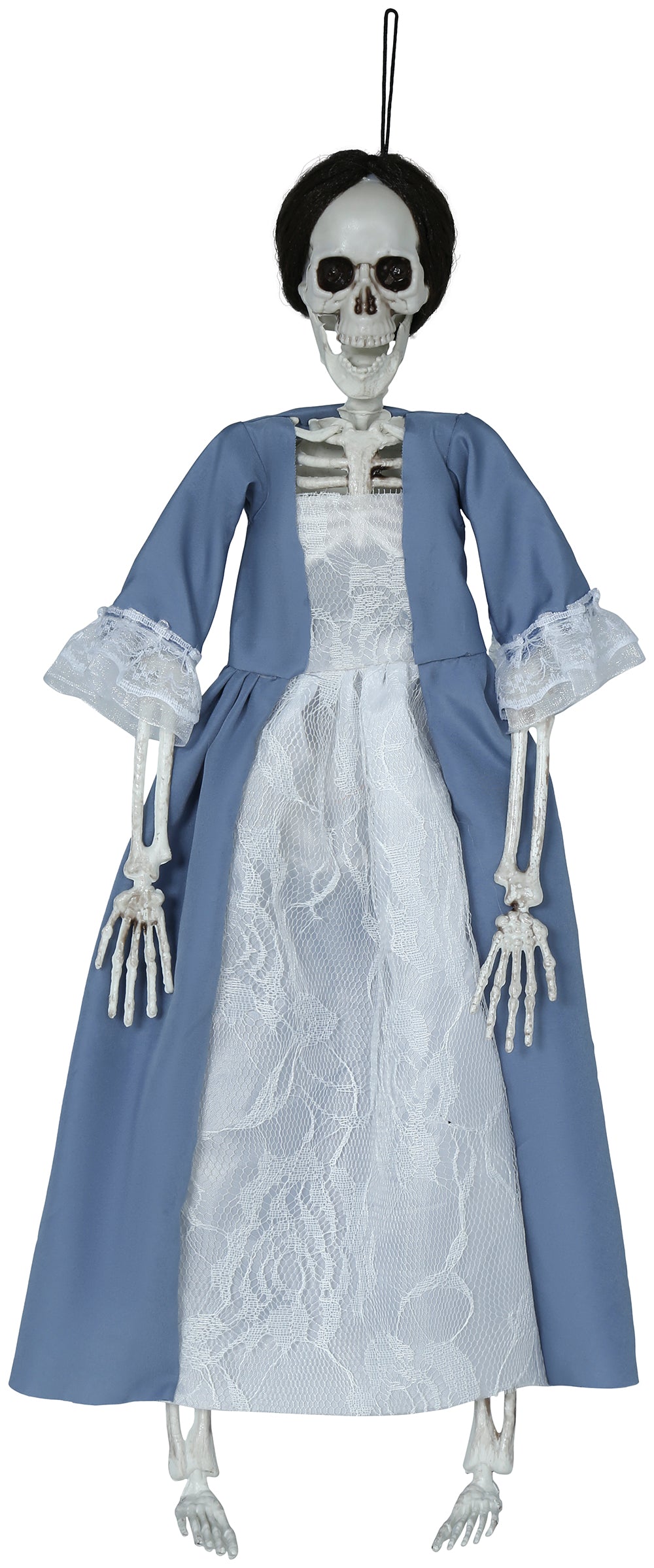 GP29008 – Skelett Figur Halloween Dekoration – Farbe: Grau / Weiß