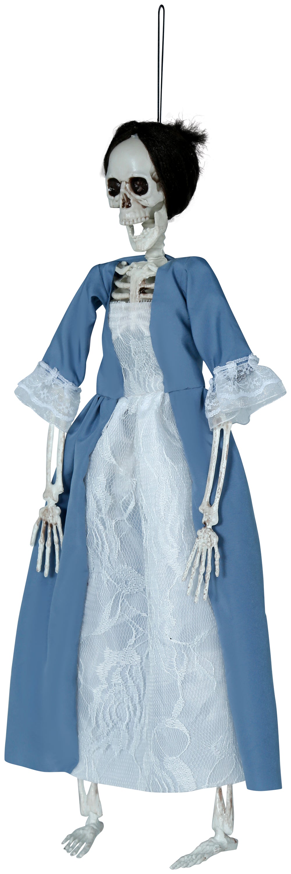 GP29008 – Skelett Figur Halloween Dekoration – Farbe: Grau / Weiß