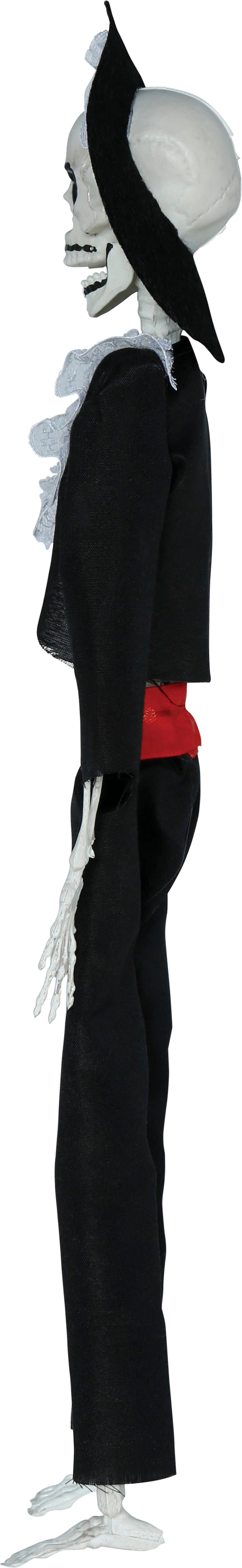 GP29009 – Skelett Tag Der Toten Dekoration – Farbe: Schwarz