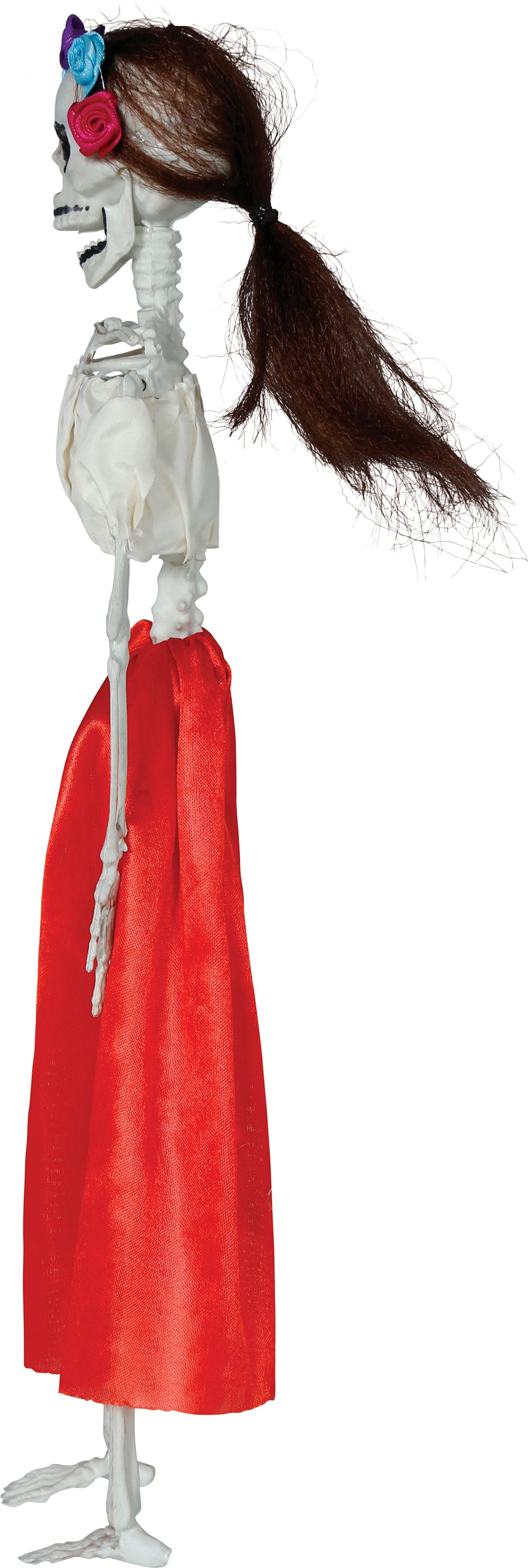 GP29010 – Skelett Tag Der Toten Dekoration – Farbe: Rot / Weiß