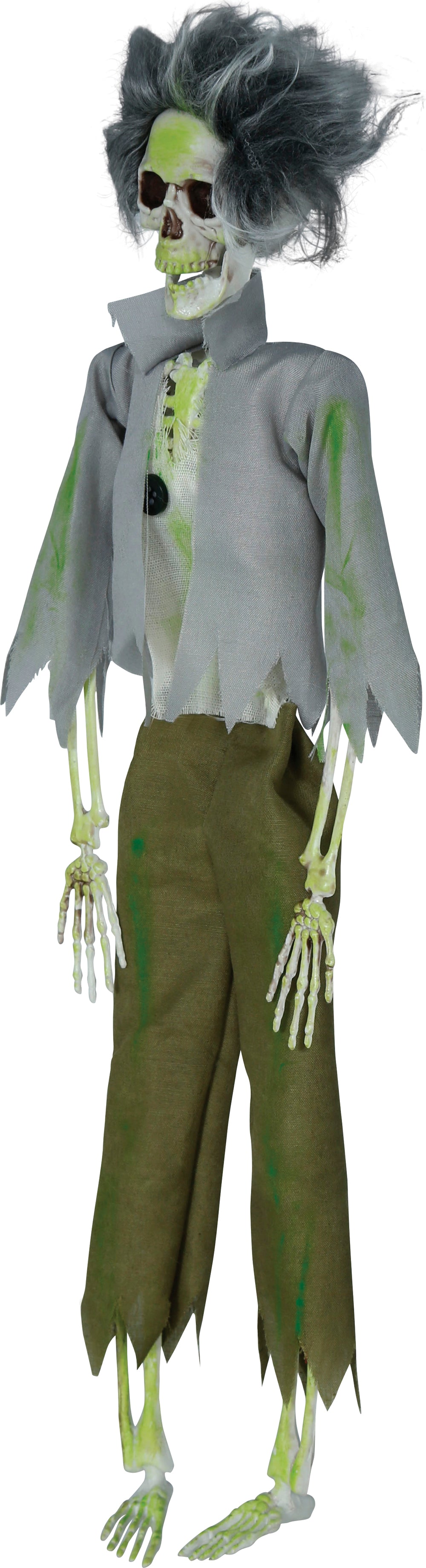 GP29013 – Skelett Zombie Deko Halloween Figur – Farbe: Grau