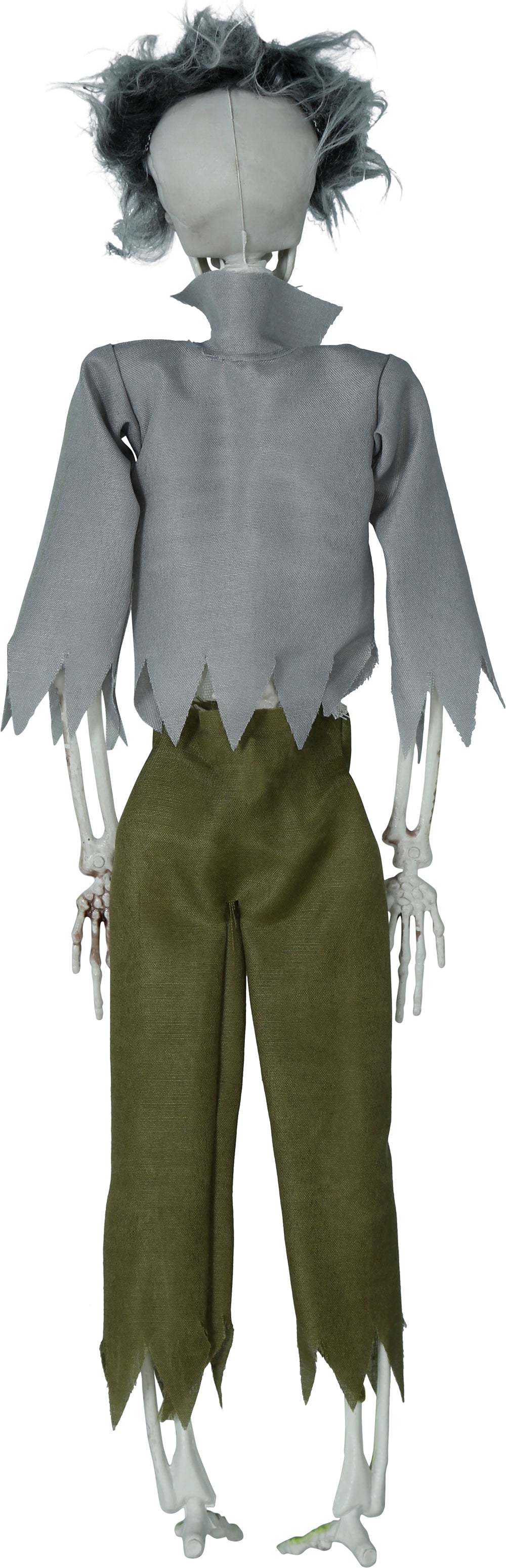 GP29013 – Skelett Zombie Deko Halloween Figur – Farbe: Grau